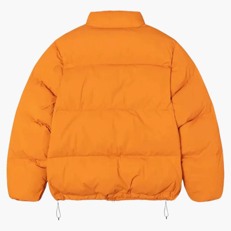 Stussy Nylon Down Puffer Jacket Orange