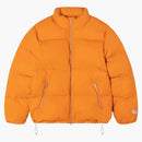 Stussy Nylon Down Puffer Jacket Orange