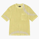 Stussy O'dyed Mesh Crew Tee Tie Dye/yellow