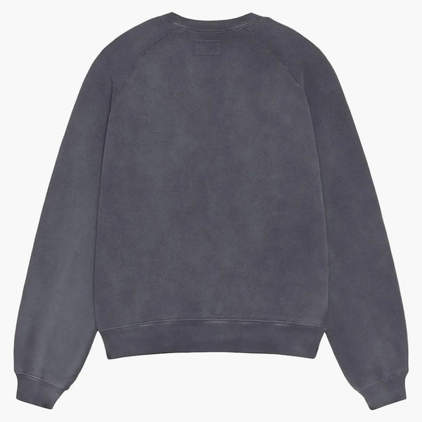 Posádka Stussy Oversity Raglan Washed Black
