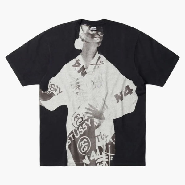 Stussy Paris Tee Faded Black