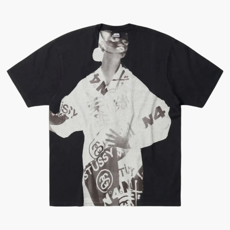 Stussy Paris Tee Faded Black