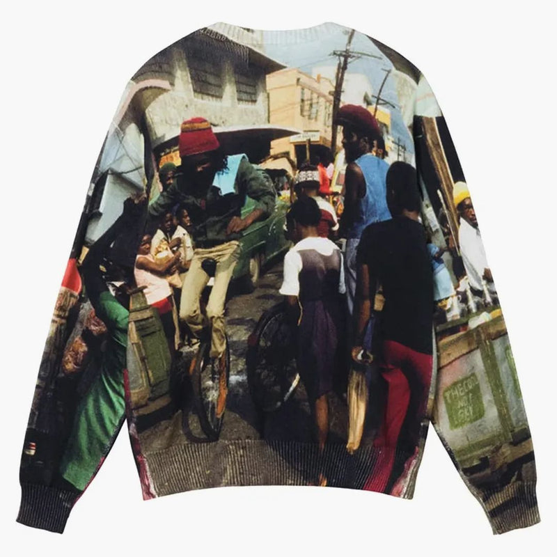Stussy Peter Tosh Print Sveater Multicolor