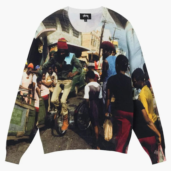 Stussy Peter Tosh Print Sveater Multicolor