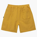 Stussy Pigment Dyed Fleece Short Gold
