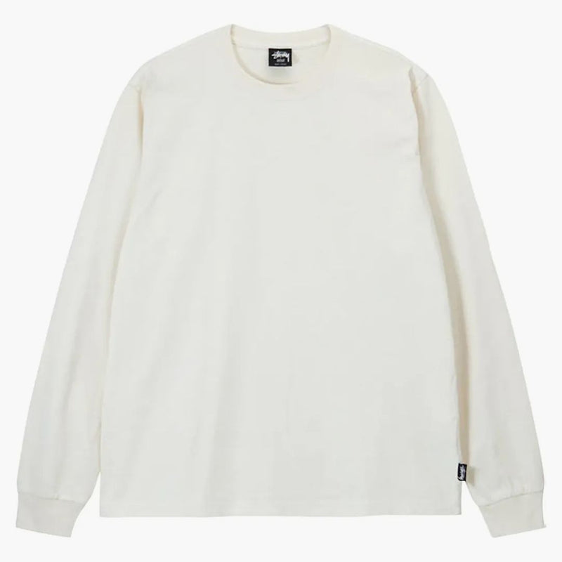 Pigment Stussy Dyed L/S Crew Natural