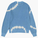 Stussy Pigment Dyed Loose Gauge Sweater Tie Dye/blue