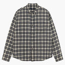 Stussy Plaid Matthew Printed Shirt Black