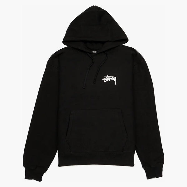 Stussy plyšová mikina černá