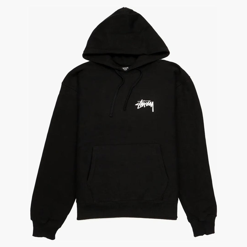 Stussy plyšová mikina černá