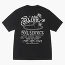 Stussy Pool Service Pigment Dyed Tee Black