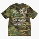 Stussy Pool Service Pigment Dyed Tee Camo