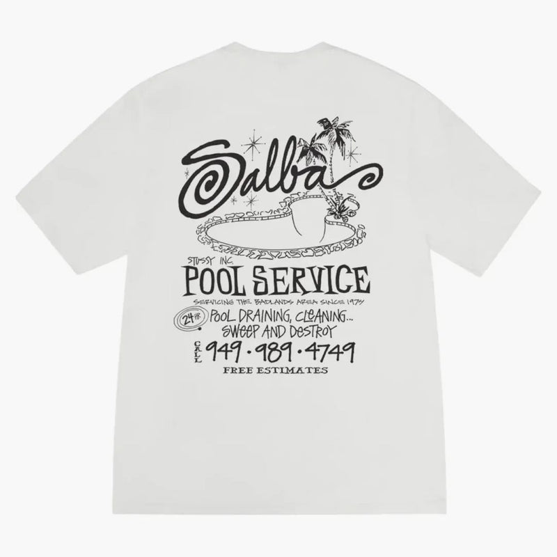 Stussy Pool Service Pigment Dyed Tea Natural