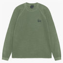 Stussy Raglan Thermal L/s Crew Pine