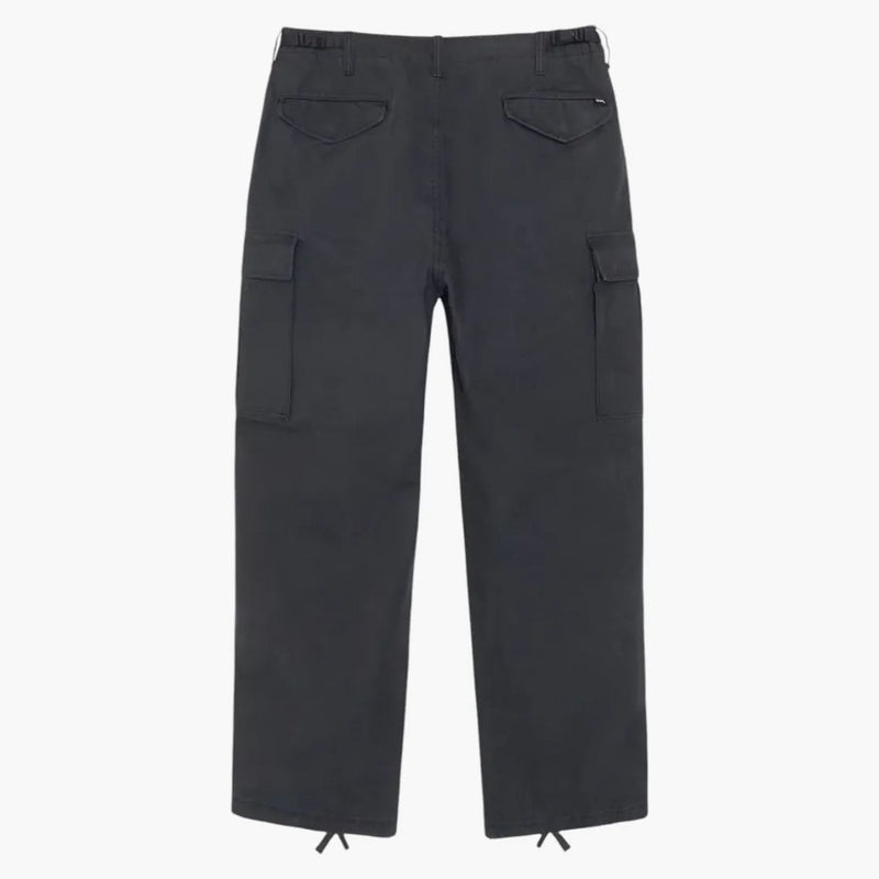 Stussy Ripstop vojenský nákladní kalhoty černé