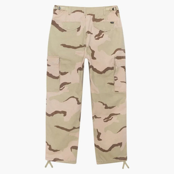 Stussy Ripstop vojenské nákladní kalhoty (SS25) Sand Camo