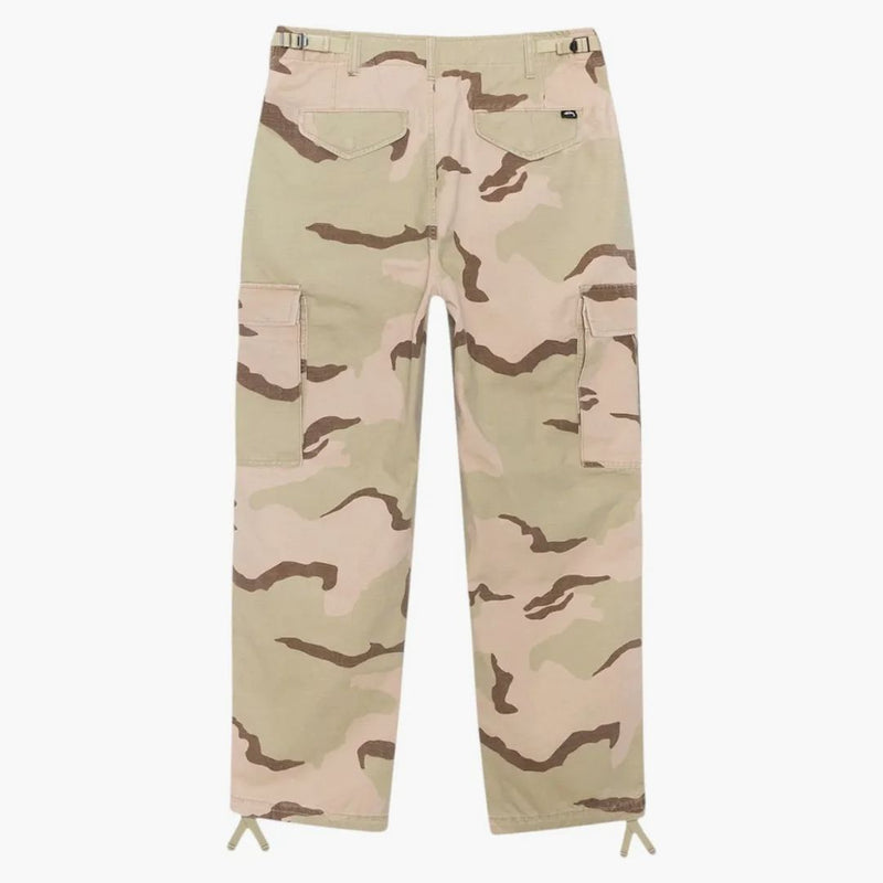 Stussy Ripstop vojenské nákladní kalhoty (SS25) Sand Camo