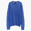 Stussy S Loose Knit Sweater Blue