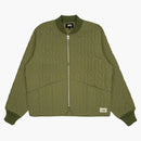 Stussy S Quilted Liner Jacket Olive
