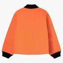 Stussy S Quilted Liner Jacket Orange