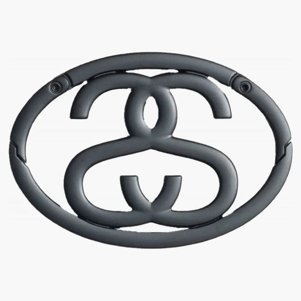 Stussy SS Link Carabiner Matte Black