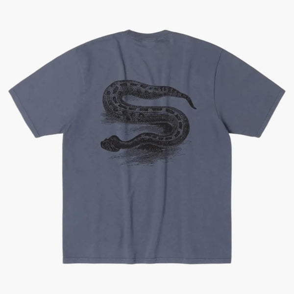 Stussy Serpent Pigment Dyed Tee Navy