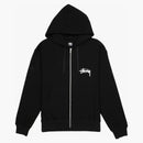 Stussy Shattered Zip Hoodie Black