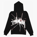 Stussy Shattered Zip Hoodie Black