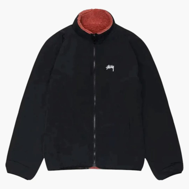 Stussy Sherpa Reverzibilní bunda Terra Cotta
