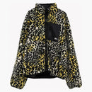 Stussy Sherpa Reversible Jacket Yellow Leopard
