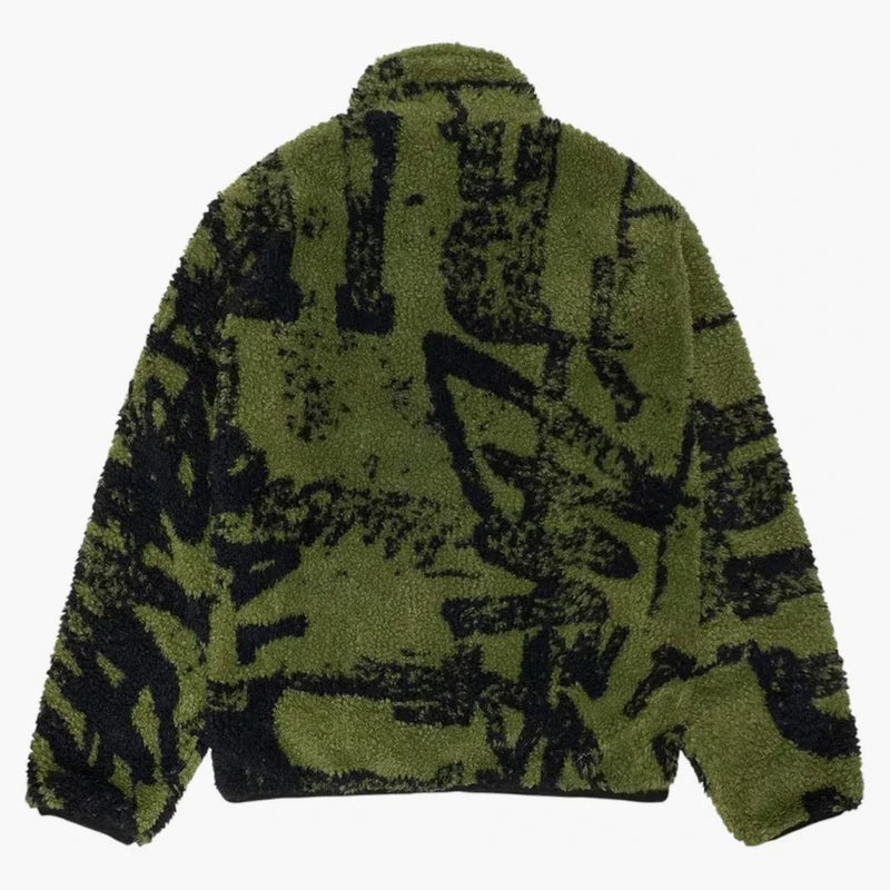 Stussy Sherpa Reverzibilní razítko zelená