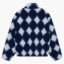 Stussy Sherpa Reversible Stamp Jacket Purple