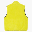 Stussy Sherpa Reversible Vest Lime
