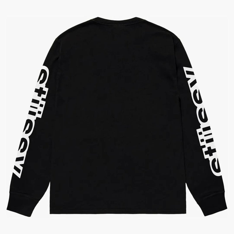 Stussy Sideways L/S Tee White