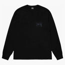 Stussy Smooth International L/s Tee Black