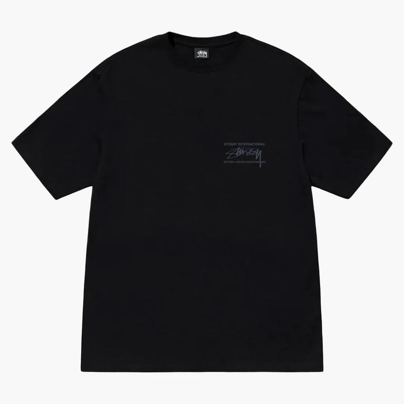 Stussy Smooth International T-Shirt Black