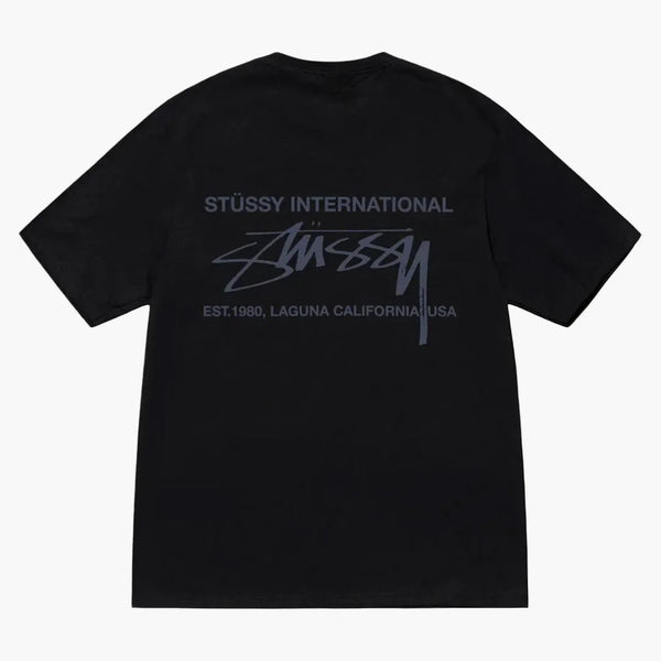 Stussy Smooth International T-Shirt Black
