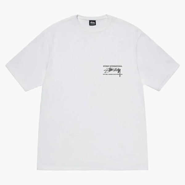 Stussy Smooth International tričko bílé
