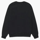 Stussy Smooth Stock Pigment Dyed Crew Black