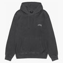 Stussy Smooth Stock Pigment Dyed Hoodie Black