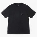 Stussy Smooth Stock Pigment Dyed Tee Black