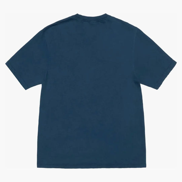 Stussy Hladké pigmentové pigment obarvené čajové námořnictvo
