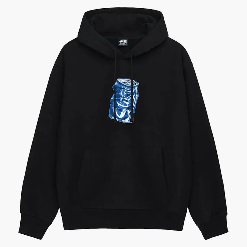 Stussy Soda Can Hoodie Black