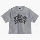 Stussy Sport Jersey Silver