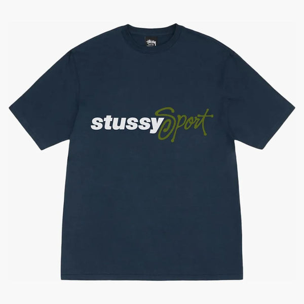 Stussy Sport Script Tea Navy