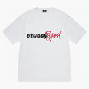 Stussy Sport Script Tee White