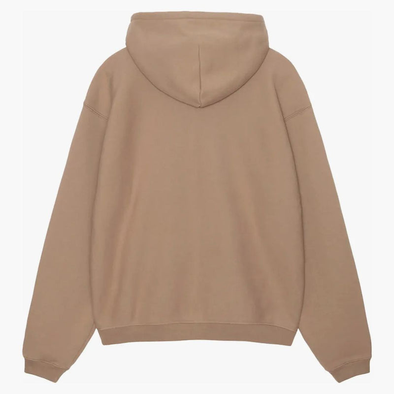 Stussy Sport Zip Hoodie Tan