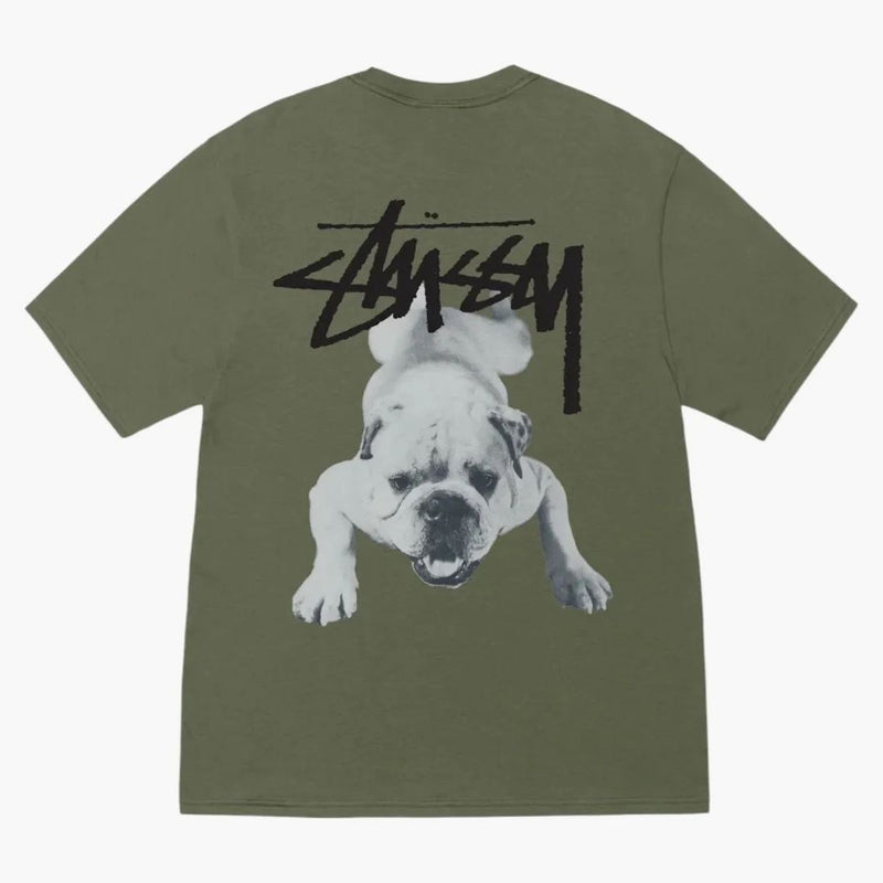 Stussy Stock Dog Tee Olive