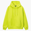 Stussy Stock Logo Applique Hoodie Keylime