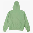 Stussy Stock Logo Zip Hoodie Zephyr Green